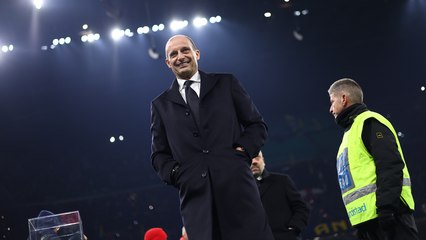 Allegri: "Brava la squadra, festeggiamo"