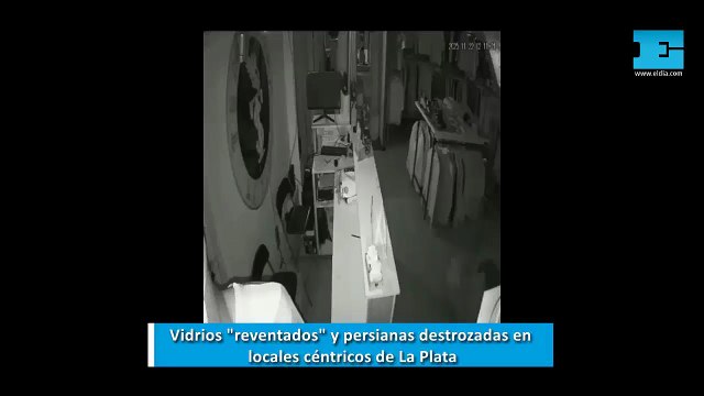 Vandalismo y robos en locales céntricos de La Plata: comerciantes en vilo tras los ataques
