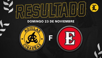 Resumen: Águilas Cibaeñas Vs. Leones del Escogido Serie Regular (23/11/2025)
