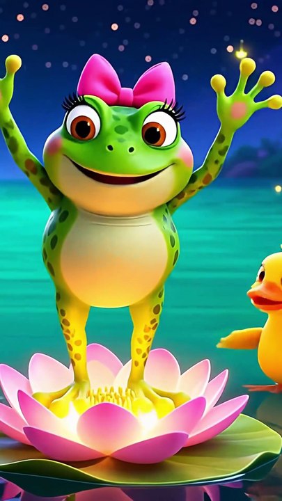 Doña Cucú, la ranita más divertida, te invita a saltar y moverte sin parar. 🐸