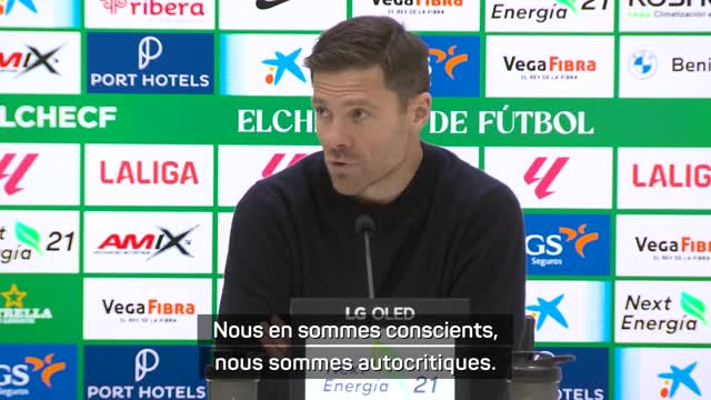 Real Madrid - Xabi Alonso pas satisfait mais retient que son équipe n'a pas baissé les bras