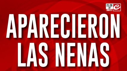 Aparecieron las nenas: habla la tía de Ambar y Ailén