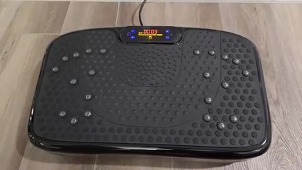 Best Fat-Burning Vibration Plate Exercise Machine with Resistance Bands – Review