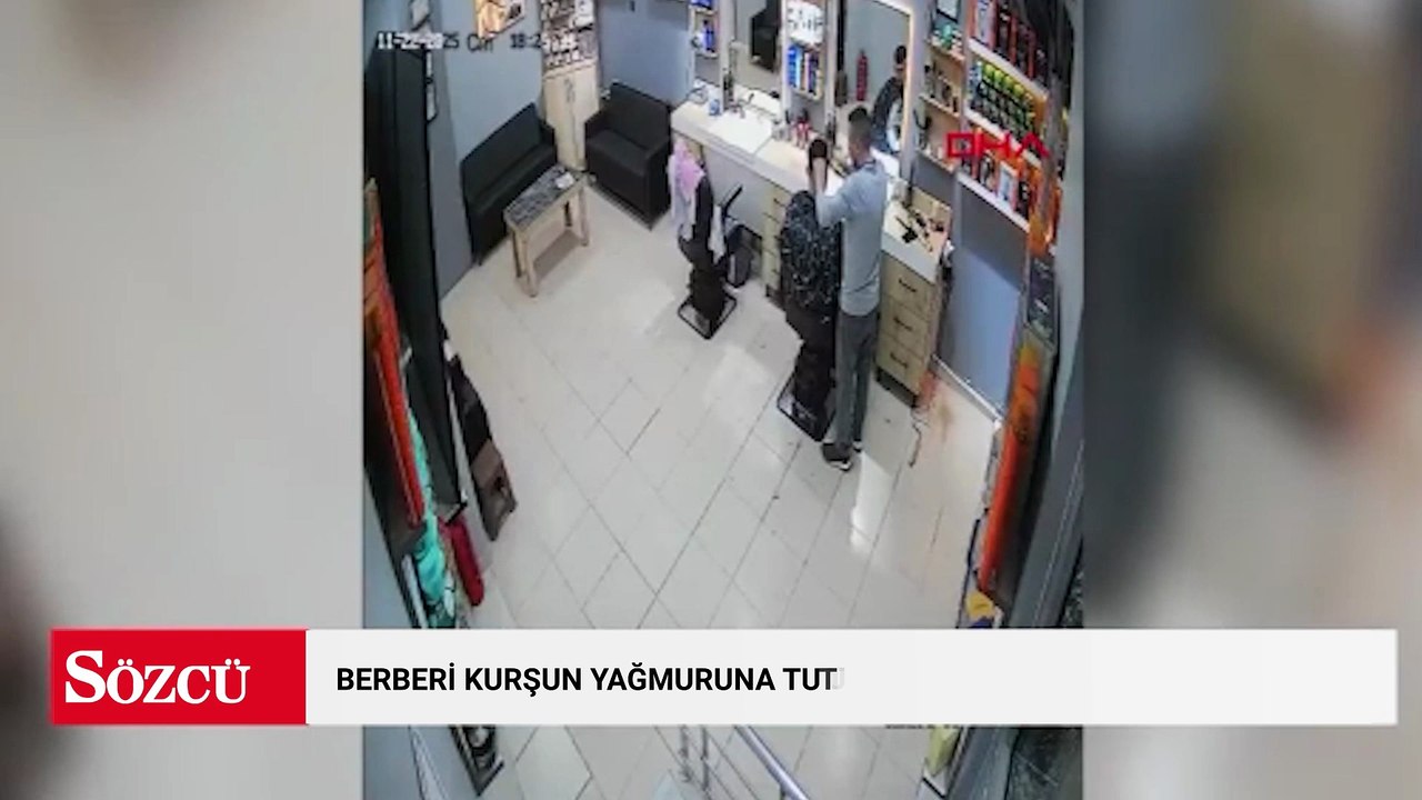 Dükkanda dehşet anları!