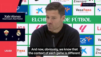 Madrid hasn't fallen - Alonso defiant as Real draw with Elche