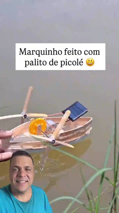 Construa você mesmo este incrível barco solar com motor! 🛥️☀️🔋