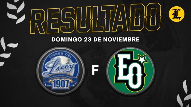 Resumen: Tigres del Licey Vs. Estrellas Orientales Serie Regular (23/11/2025)