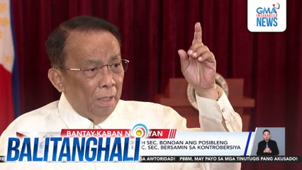 Sen. Lacson - Si dating DPWH Sec. Bonoan ang posibleng mag-ugnay kay dating Exec. Sec. Bersamin sa kontrobersiya sa flood control | Balitanghali