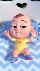 Baby with Five Little Colorful Ducks _ Lalafun Nursery Rhymes