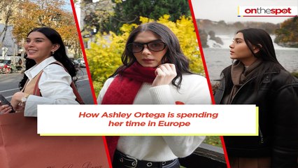 On the Spot: How Ashley Ortega is spending her time in Europe