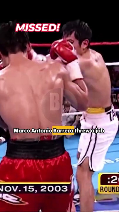 Marco Antonio Barrera's INTENTIONAL HEADBUTT sparks CONTROVERSY
