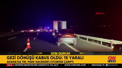 Gezi dönüşü kabus oldu: 15 yaralı