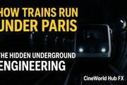 How Trains Run Under Paris: The Hidden Underground Engineering | CineWorld Hub FX