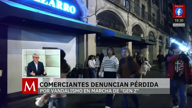 Comerciantes acusan al 'Bloque Negro' de saqueos y violencia permanente en CdMx