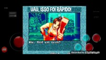 Fatal Fury 3 Franco Bash vs Mai Shiranui fala de vitória da Mai Shiranui em português