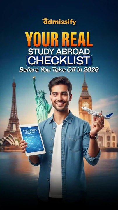 Your Real 2026 Study Abroad Checklist (Deadlines, Funds, Exams & Missed Steps)