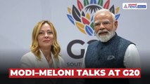 PM Modi, Italy’s Meloni Hold Bilateral Talks in Johannesburg