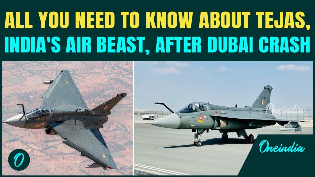 Tejas Mk1A: India’s Indigenous ‘Beast’ EXPLAINED After Its Shocking Crash at Dubai Air Show