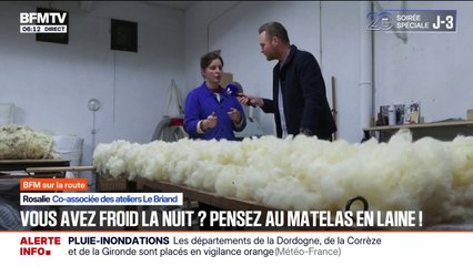 Matelas en laine: les capacités thermorégulatrices de la laine idéales pour éviter d'avoir froid