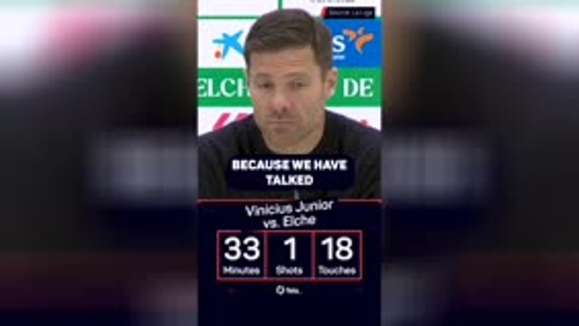 Vini Jr. 'understands' Real Madrid BENCHING - Alonso