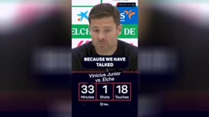 Vini Jr. 'understands' Real Madrid BENCHING - Alonso