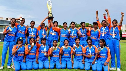 Indian Women Blind Cricket Team Wins World Cup 2025, Rohit Sharma Style Iconic Celebration