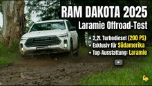 Offroad-Action: 2026 RAM Dakota Pickup zeigt Geländequalitäten