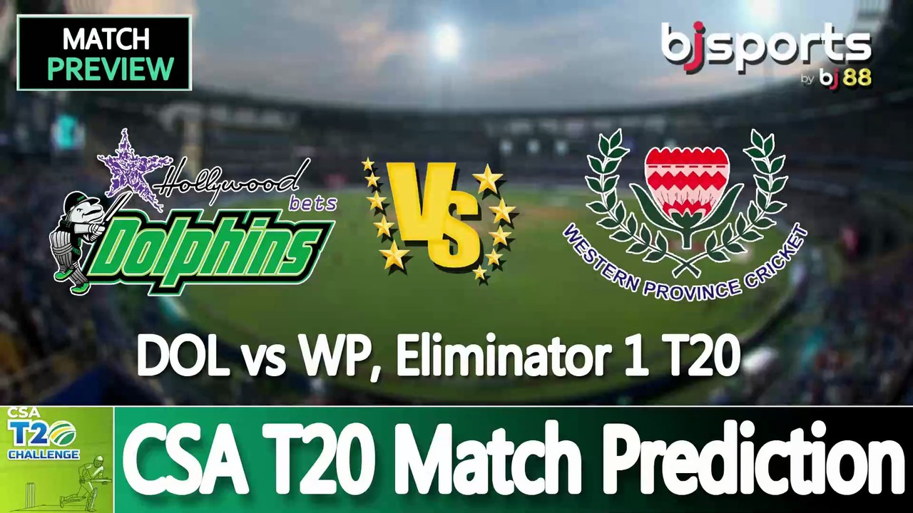 CSA T20 2025 | Dolphins vs  Western Province Eliminator 1 T20 Match Preview |