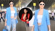 Elnaaz Norouzi Spotted At Mumbai Airport Departure, Looking Stunning As Ever!