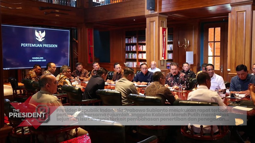 Rapat Hari Minggu, Prabowo Atensi Penertiban Kawasan Hutan dan Pertambangan