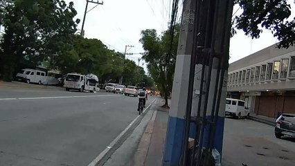 Near Darkness Scene on United Nations Avenue in Manila City, Philippines