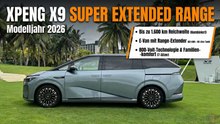 XPeng X9 (Modelljahr 2026) im Check – Technik, Reichweite & Komfort für die Familie