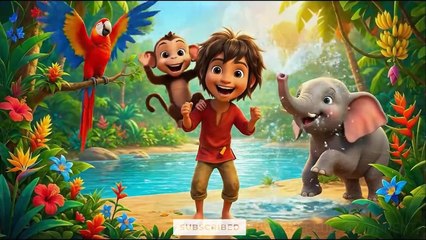 Mowgli vs Shere Khan – Final Jungle Battle | 3D Animation Story | Kids Adventure Movie (Part 2)