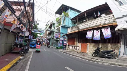 A Morning in Tondo on Wagas Street in Manila City in the Philippines