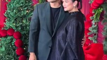 Joem Bascon and Meryll Soriano at the Star Magical Christmas 2025  | PEP Coverage