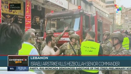 LEBANON l Israeli airstrike kills Hezbollah senior commander