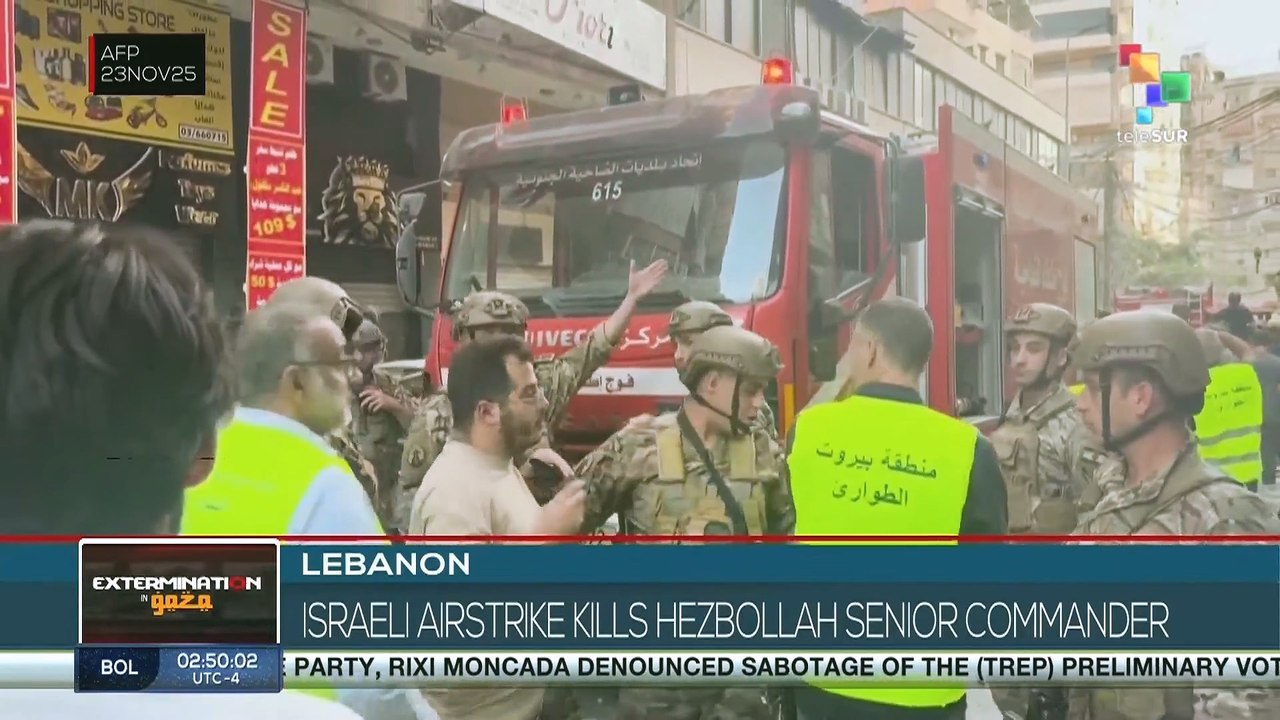 LEBANON l Israeli airstrike kills Hezbollah senior commander