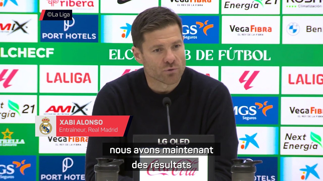 Xabi Alonso pas satisfait mais retient que son équipe n'a pas baissé les bras