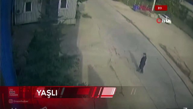 Zonguldak'ta yolun karşısına geçmek isteyen yaşlı adama araç çarptı