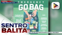 Bawat pamilyang Pilipino, hinimok na maghanda ng 'Go Bag' bilang paghahanda sa kalamidad