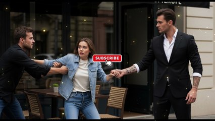 Her Ex Dragged Her Out of the Café — Until a Stranger Grabbed Her Hand, “You’re Safe Now.”