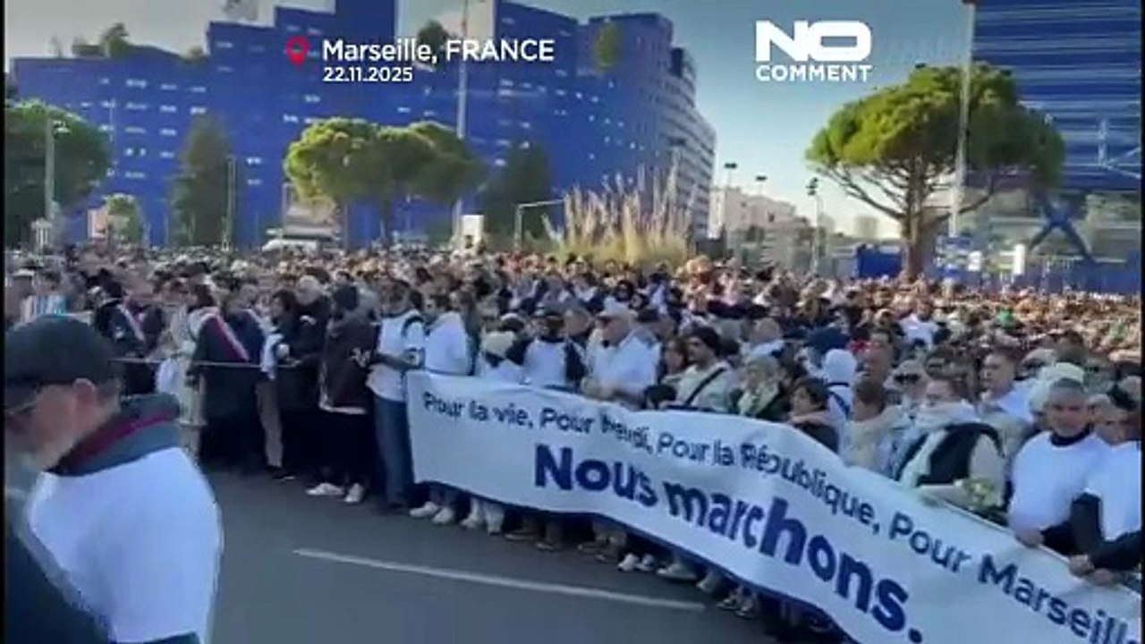 Tausende demonstrieren in Marseille gegen Drogengewalt nach Tötung des Bruders eines Aktivisten