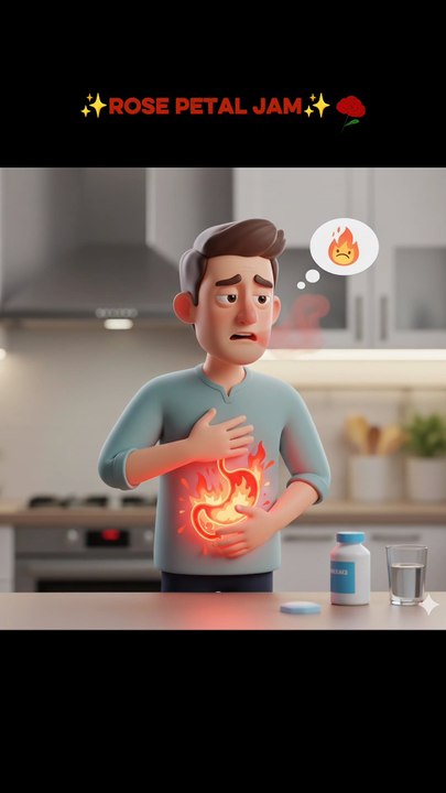 🌹Rose petal jam helps in relieving constipation✨ and excessive body heat!!Rose petal jam is available in USA 🇺🇸so you can buy it easily in United states