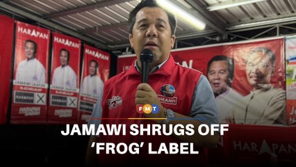 From BN to Warisan, GRS and now PH, Jamawi unfazed by ‘frog’ label