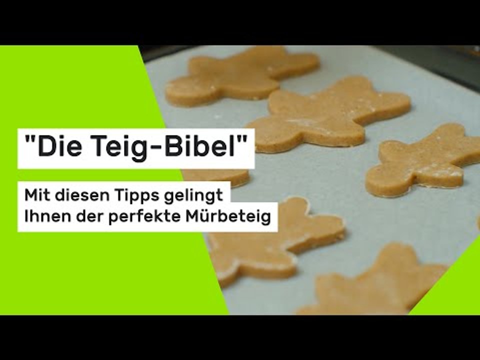'Die Teig-Bibel': Mit diesen Tipps gelingt Ihnen der perfekte Mürbeteig