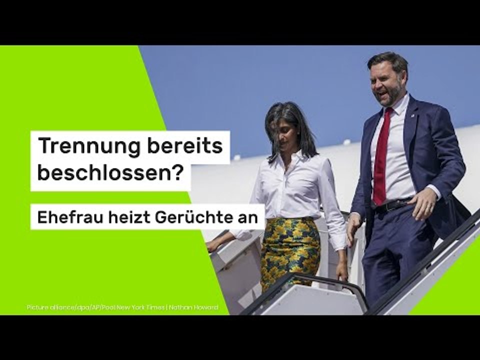 Trennung bereits beschlossen? Ehefrau heizt Gerüchte an