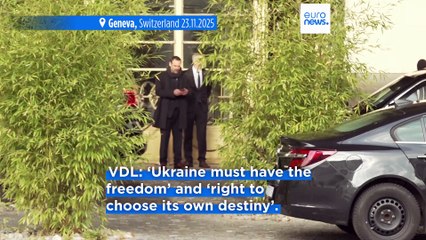 Von der Leyen: EU role in Ukraine peace must be 'fully reflected'