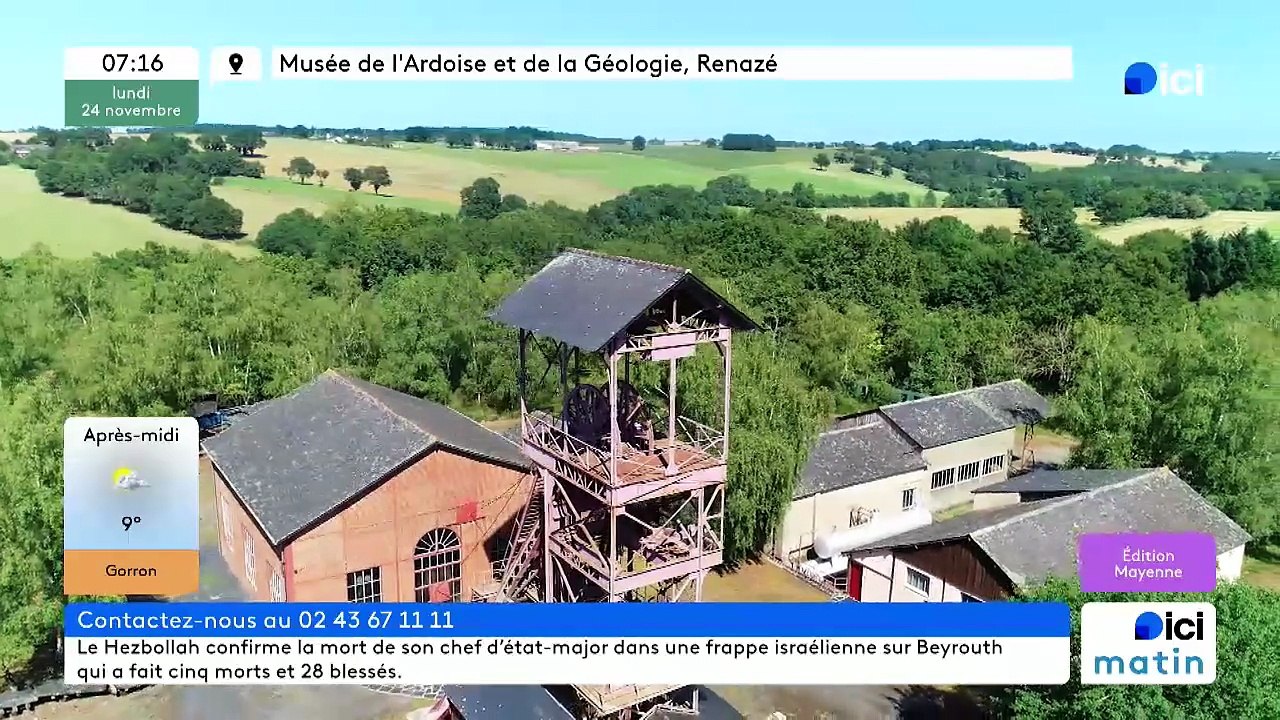 24/11/2025 - ici matin par ici Mayenne en vidéo