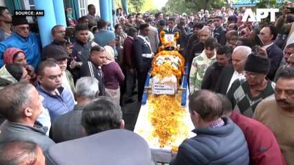 India Mourns: Funeral Held for Tejas Pilot Killed in Fiery Dubai Airshow Crash | APT