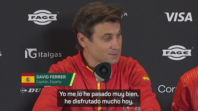 David Ferrer, tras la derrota de España en la final de la Copa Davis: No es un drama